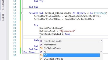 Make Your Own Arduino Serial Monitor in VB 2015