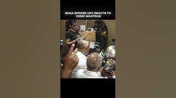 Buga Sphere UFO Reacts to Vedic Mantras🕉️🙌 |#short