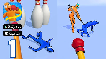 Punch to Smash: Rubber Arms - Gameplay Walkthrough Part 1 (iOS, Android)