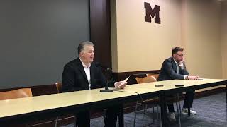 Post Michigan - Purdue coach Matt Painter
