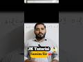 Jk Tutorials SamimSir#YouTubeShorts#trending; topic-specific ones such as#ExamTips#ProductivityHack