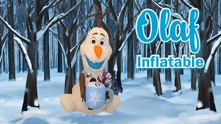 Olaf Airblown Inflatable By Gemmy