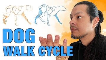 2D Dog Walk Cycle (Structure)