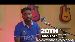 First Ever Concert | Timi Dakolo Live | 20th August 2023