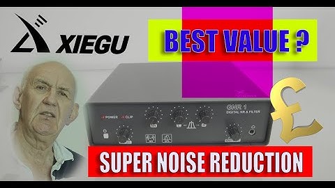 XIEGU GNR 1 Noise Reduction Unit - Full Review | HAM RADIO