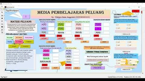 Tugas Akhir Algoritma dan Pemrograman_MATLAB GUI_Media Pembelajaran Peluang || Rahayu Intan A. 