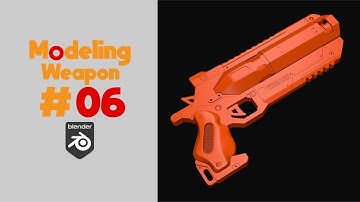 Modeling Weapon #06 | Blender 3.0 | Wingman Fan Art | Apex Legend