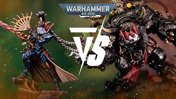 Drukhari Vs Orks: 2000pts Warhammer 40K Battle Report