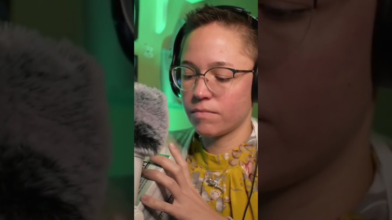 ASMR Scratch Tapping on Cardboard Box (whispering)