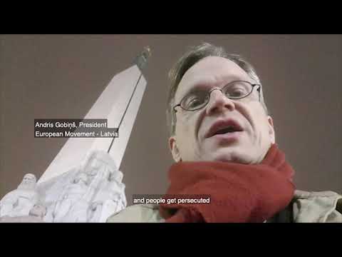 ლატვიელთა მხარდაჭერა ჩაკრულოს ფონზე