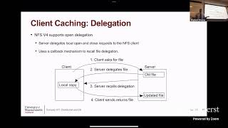 UMass CS677 (Spring'25) - Lecture 22 - Distributed file systems