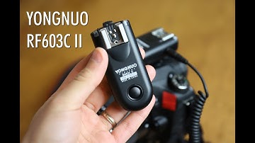 Yongnuo RF603C II - CHEAP alternative to Pocket Wizards
