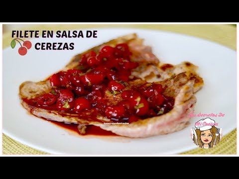 Video: Cómo Cocinar Carne Al Horno Con Salsa De Cerezas