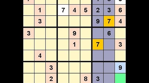 How to Solve Los Angeles Times Sudoku Expert February 1, 2022