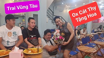 Chồng Diva Cát Thy Tặng Hoa 20/10 , Trai Đẹp Vũng Tàu Vượt 100Km Lên Thăm Cát Thy