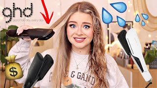 Testing the GHD *WET to STYLED* 2 in 1 HOT AIR styler.. (+ 2 days later!!)