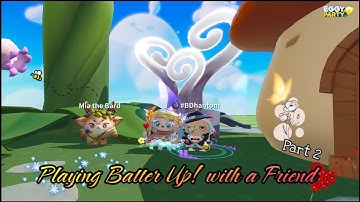 Eggy Party - Playing Batter Up! with a Friend {Part 2 Gameplay} (iOS)