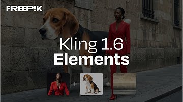 Kling AI 1.6 Elements - Consistent AI videos with up to 4 references | Freepik NEW