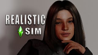 Making a REALISTIC sim in the Sims 4   CC-List