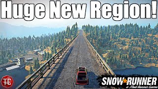 SnowRunner: Nobody Saw This NEW, 3 MAP REGION Coming! (Your New Home!?)