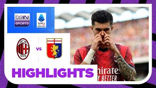AC Milan 3-3 Genoa | Serie A 23/24 Match Highlights