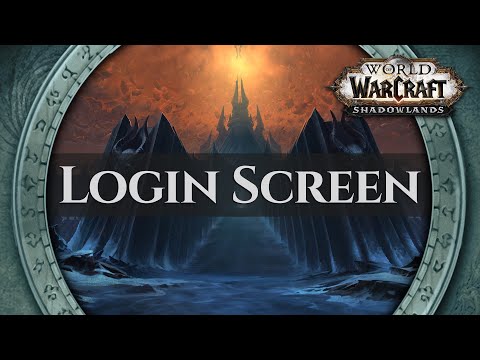 Login Screen | World of Warcraft Shadowlands