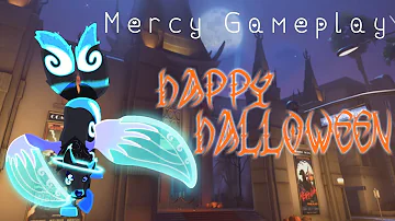 Overwatch Mercy Gameplay - Happy Halloween Ep.4