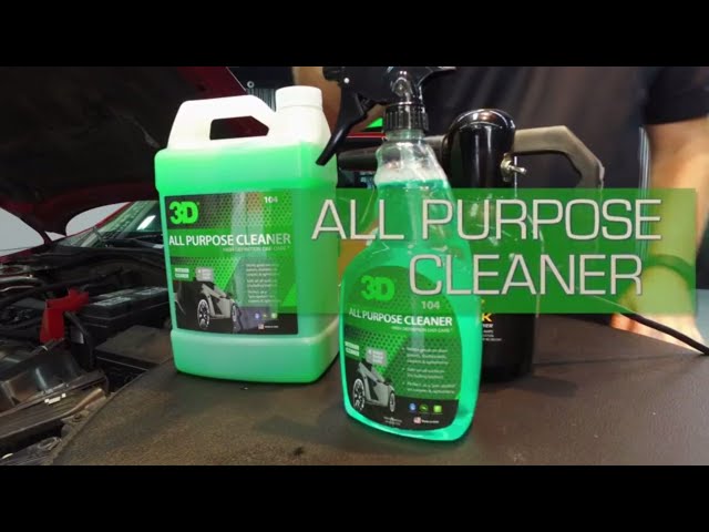 Choosing the Right All-Purpose Cleaner for Your Vehicle