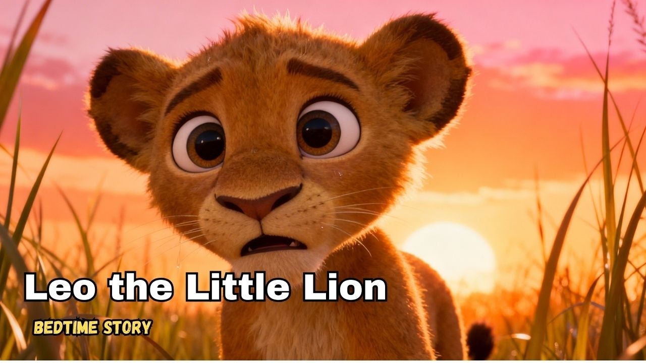 Leo the Little Lion 🦁 | A Sweet Bedtime Story About Courage - YouTube