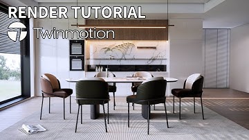 LEARN WITH ME: Twinmotion 2023.2 + Lumen Realtime Rendering Tutorial - Interior scene 2 @twinmotion​