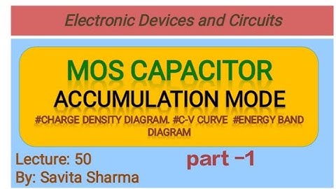 Mos Capacitor | Accumulation Mode