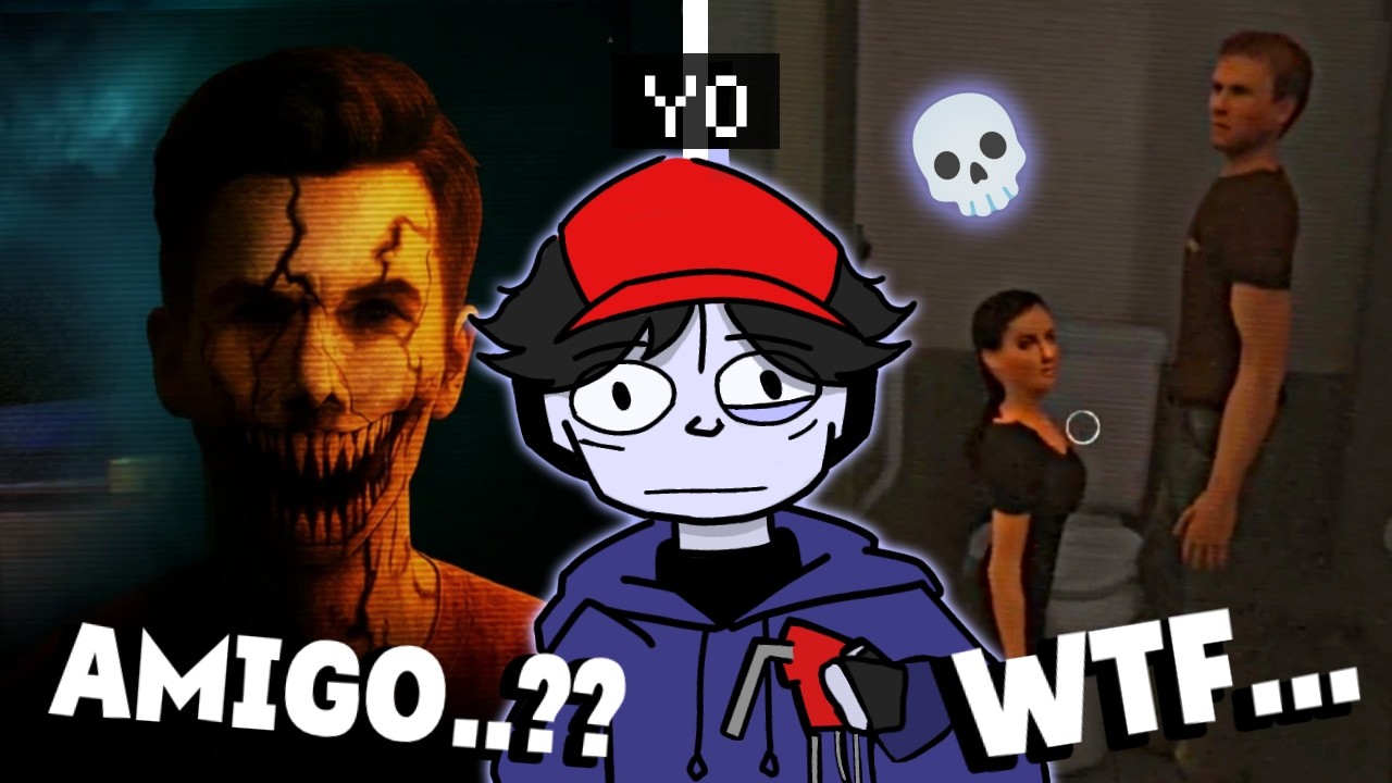 el SIMULADOR de GASOLINERA más EXTRAÑA QUE ENCONTRE ⛽💀