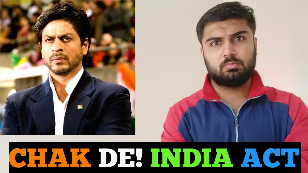 Chak De India Act | Shahrukh Khan | Yashraj Films | Raj Sampat - YouTube