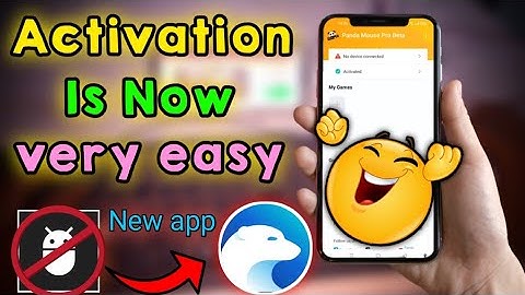 Activate panda mouse pro with single mobile without pc/Panda mouse pro activation problem solved