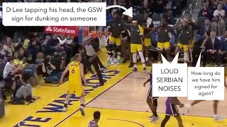 The warriors kept serbian youngster alen smailagic a secret until they
could draft him. on feb 8 2020, mysterious rookie made splashy
national tv d...