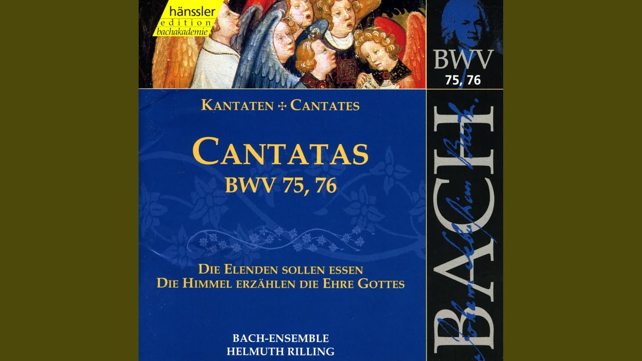 Watch Die Elenden sollen essen, BWV 75: Part II: Aria: Mein Herze glaubt und liebt (Bass) on YouTube Watch Die Elenden sollen essen, BWV 75: Part II: Aria: Mein Herze glaubt und liebt (Bass) on YouTube