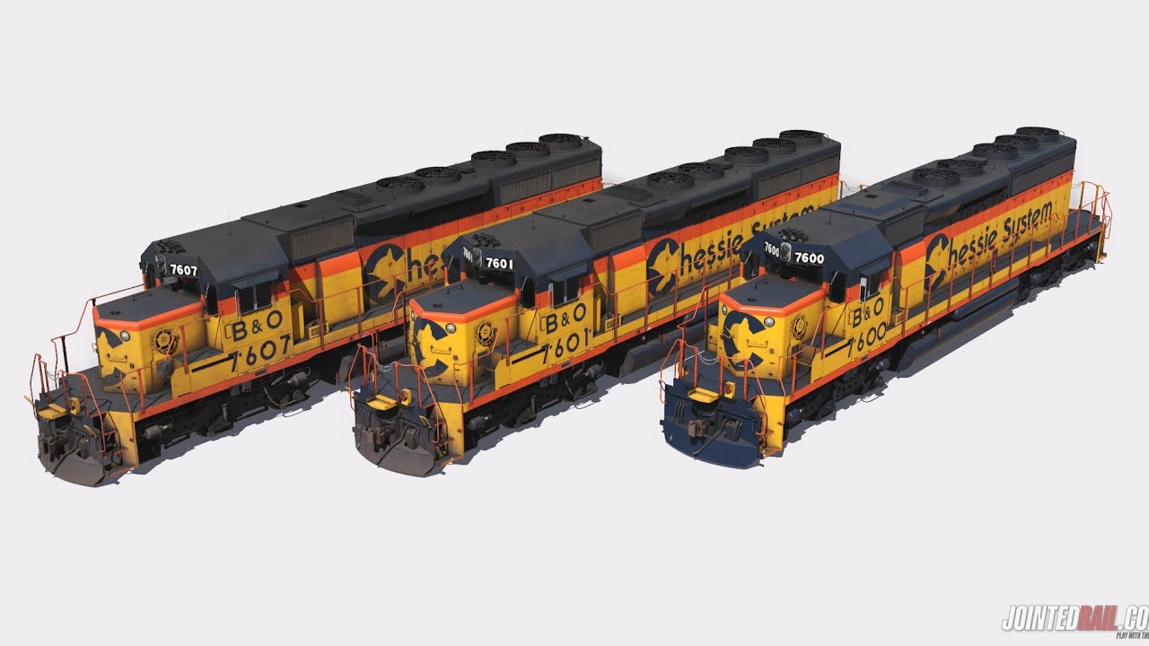 (OLD) Chessie SD40-2 Review Trainz