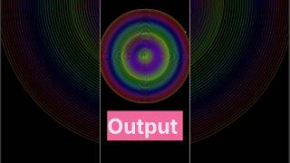Circular animation using python ❤️#shorts#coding#python#pythonturtle