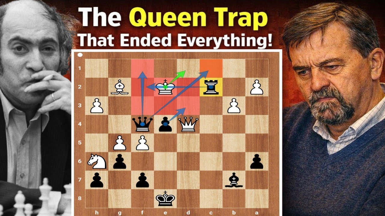 The Queen Trap That Ended Everything | Tal’s Cold-Blooded Calculation