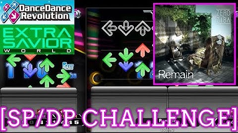 【DDR 2014】 Remain / ZERO+ZIBA [SP/DP CHALLENGE] 譜面確認 Play
