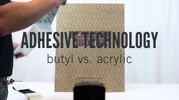 Adhesive Creep Test - Butyl vs. Acrylic