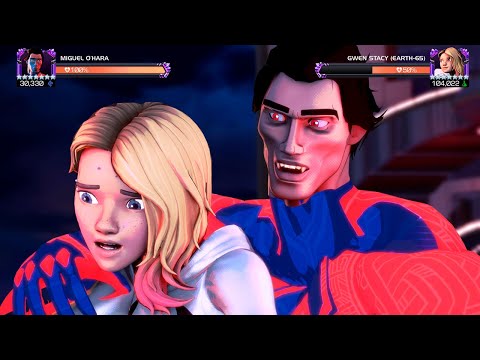 Miguel O'Hara | MCOC | Special moves | Marvel Contest of Champions 7 star Spider-man 2099 gameplay