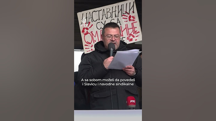 Đaci, roditelji, studenti i prosvjetni radnici na velikom protestu u Beogradu