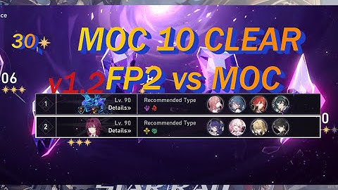MOC 10 full clear Himeko & Dan Heng | Honkai  Star Rail | 1.2