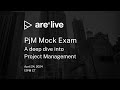 Are live project management mock exam  are 50 pjm exam 2024