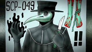 Asal Usul Dokter Mematikan, Plague Doctor (SCP-049) || DRAWSTORY