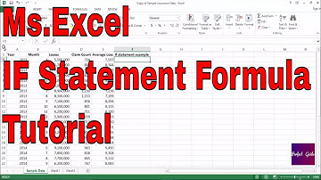 Excel IF Statement Formula |  Ms Excel Tutorial for Insurance Professionals