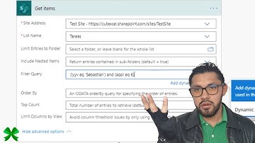 Power Automate: Filtros oData Query de Sharepoint
