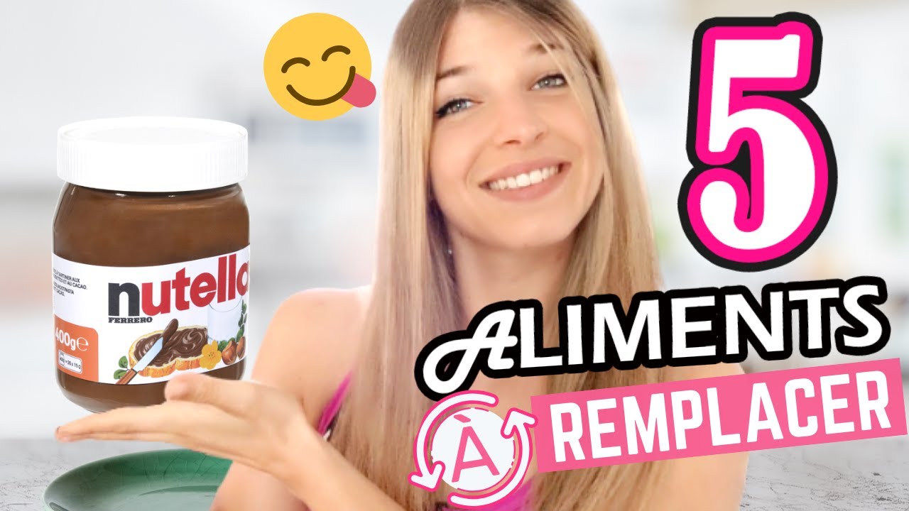 ALIMENTATION EN MUSCULATION : REMPLACER 5 aliments facilement !
