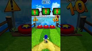 Sonic Dash ⚡ Super Speed Run 🔥 Crazy Reflex#shorts
